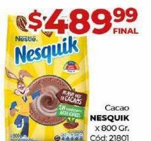 Diarco Cacao nesquik oferta