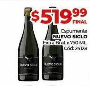 Diarco Espumante nuevo siglo extra brut oferta