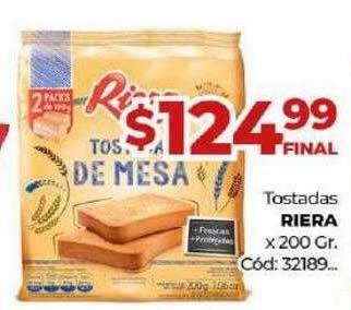 Diarco Tostadas riera oferta