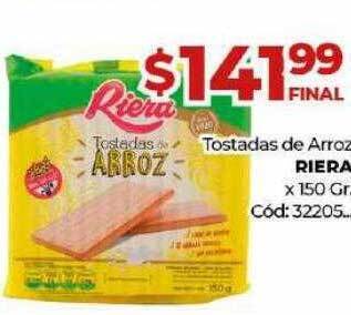 Diarco Tostadas de arroz riera oferta