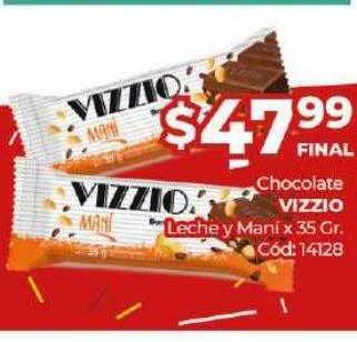 Diarco Chocolate vizzio leche y mani oferta