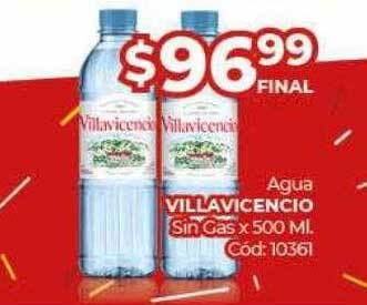 Diarco Agua villavicencio sin gas oferta