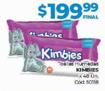 Diarco Toallas humedas kimbies oferta