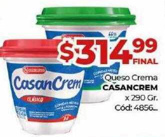 Diarco Queso crema casancrem oferta