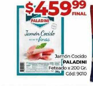 Diarco Jamón cocido paladini feteado oferta