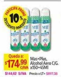 Medamax Mas + plus alcohol aero c-g oferta
