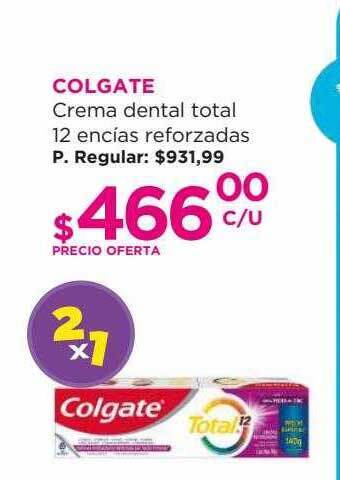Colgate crema dental total 12 encias reforzadas