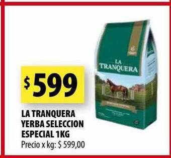 Punto Mayorista La tranquera yerba selección especial oferta