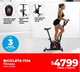 Supermayorista Vital Bicicleta fija fitness oferta