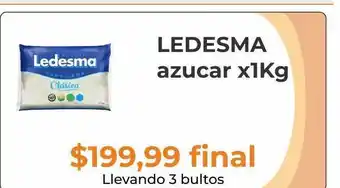 Pasos Supermercado Ledesma azucar oferta