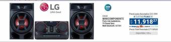 Cooperativa Obrera Lg minicomponente oferta