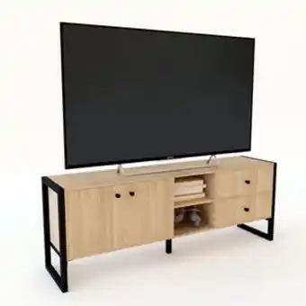 Musimundo Rack delos tv 65" steel dst04rnn oferta