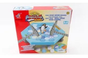 Juego de hielo tira al pingüino 1315577 e.normal