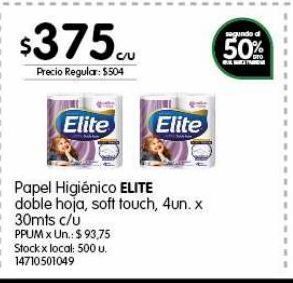 Jumbo Papel higiénico elite oferta