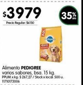 Jumbo Alimento balanceado para perros pedigree 15kg oferta