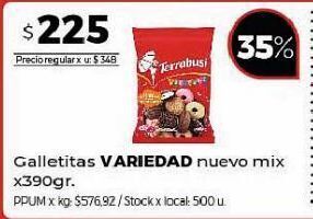 Disco Galletas variedad 390g oferta