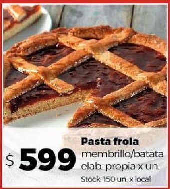 Disco Pasta frola oferta