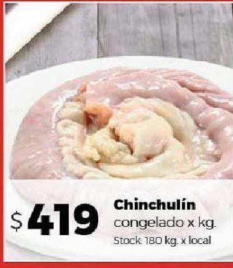 Disco Chinchulín congelado kg oferta