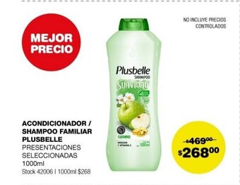Atomo Conviene Acondicionador / Shampoo Familiar Plusbelle oferta