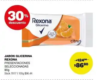 Atomo Conviene Jabon Glicerina Rexona oferta
