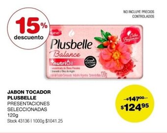 Atomo Conviene Jabon Tocador Plusbelle oferta