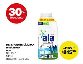 Atomo Conviene Detergente Liquido Para Ropa ALA oferta
