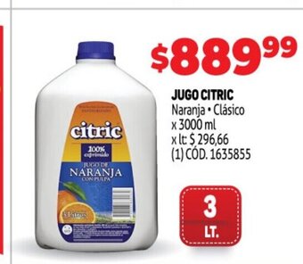 Makro Jugo Citric oferta