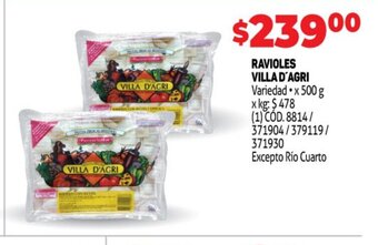 Makro Ravioles Villa d'Agri oferta