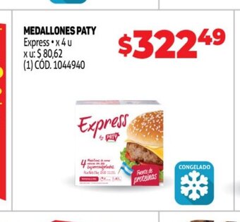 Makro Medallones Paty oferta