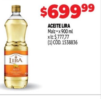 Makro Aceite Lira oferta