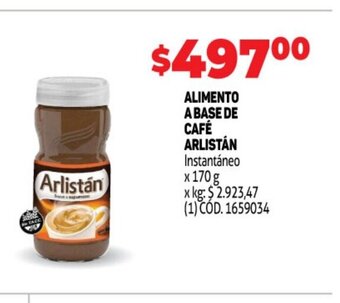 Makro Alimento A Base de Café arlistán oferta