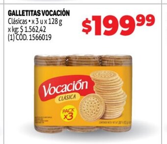 Makro Galletitas Vocación oferta