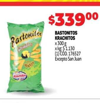 Makro Bastonitos Krachitos oferta