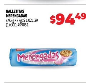 Makro Galletitas Merengadas oferta