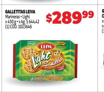 Makro Galletitas Leiva oferta