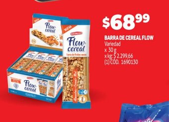 Makro Barra de Cereal Flow oferta