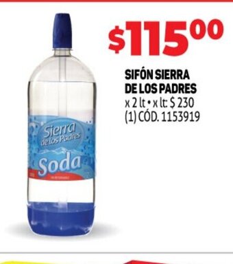 Makro Sifón Sierra de Los Padres oferta