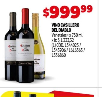 Makro Vino Casillero Del Diablo oferta