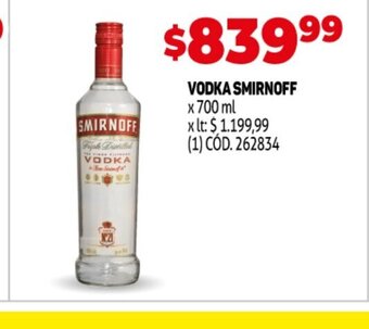 Makro Vodka Smirnoff oferta