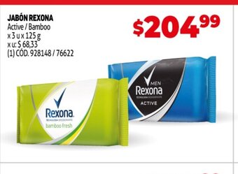 Makro Jabón rexona oferta