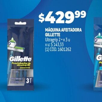 Makro Máquina Afeitadora Gillette oferta