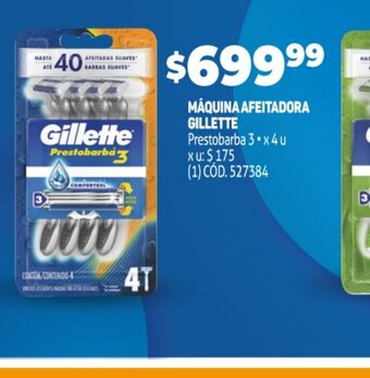 Makro Máquina Afeitadora Gillette oferta