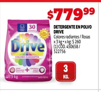 Makro Detergente En Polvo Drive oferta