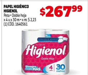 Makro Papel Higiénico Higienol oferta