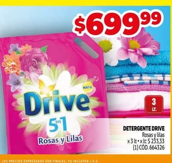 Makro Detergente Drive oferta