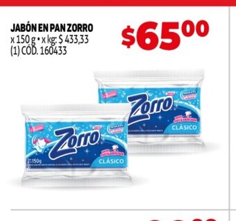 Makro Jabón En Pan Zorro oferta