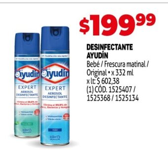 Makro Desinfectante Ayudín oferta
