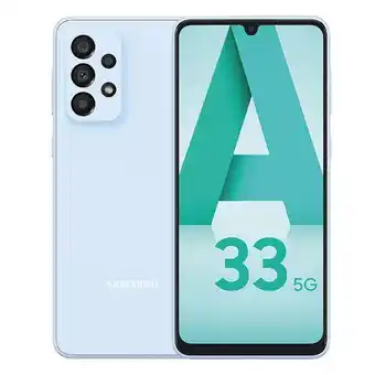 Garbarino Celular samsung galaxy a33 5g 6gb+128gb 48mp light blue sm-a336mlbfaro oferta