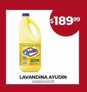 Supermercados Tadicor Lavandina ayudin oferta
