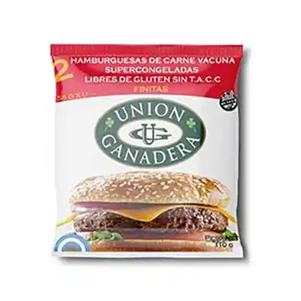 El Abastecedor Union ganadera hamburguesa 2u x55gr oferta